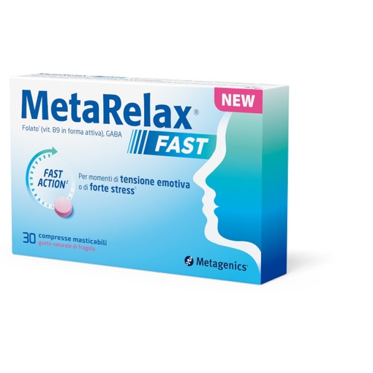 METARELAX FAST 30CPR MASTIC METARELAX FAST 30CPR MASTIC