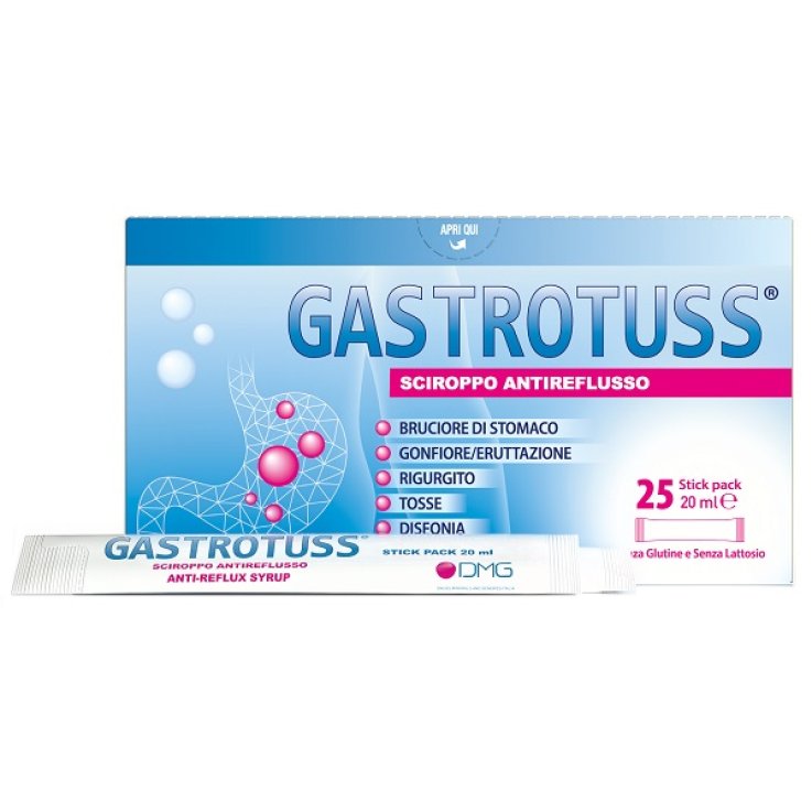 GASTROTUSS 25STICK 20ML SCIR GASTROTUSS 25STICK 20ML SCIR