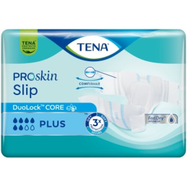 TENA PROSKIN SLIP PLUS L 30PZ TENA PROSKIN SLIP PLUS L 30PZ
