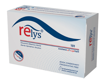 RELYS MONODOSE SOLUZIONE OFTALMICA 30 MINICONTENITORI DA 0,5 ML SENZA CONSERVANTI - Farmadillo