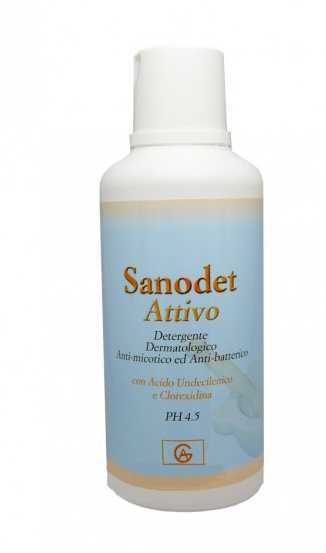 SANODET ATTIVO SHAMPOODOCCIA 500 ML - Farmadillo