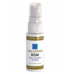 CELLFOOD MSM METIL SULFONIL METANO SOLUZIONE SALINA COLLOIDALE 30 ML - Farmadillo