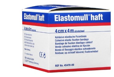 BENDA ELASTICA AUTOADESIVA ELASTOMULL HAFT COMPRESSIONE FORTE 4X400 CM - Farmadillo