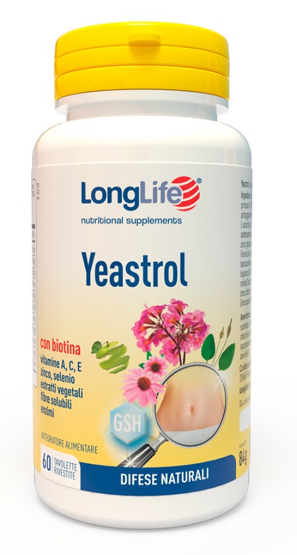 LONGLIFE YEASTROL 60 TAVOLETTE RIVESTITE - Farmadillo