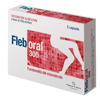 FLEBORAL 300 5 CAPSULE - Farmadillo