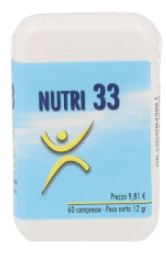 NUTRI 33 60 COMPRESSE - Farmadillo