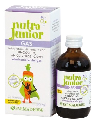 NUTRA JUNIOR GAS GOCCE 50 ML - Farmadillo