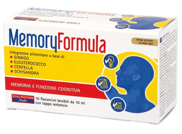 MEMORY FORMULA 10 FLACONCINI 10 ML - Farmadillo