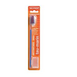 TAUMARIN SPAZZOLINO ANTITARTARO NORMALE CON SETOLE DURE - Farmadillo