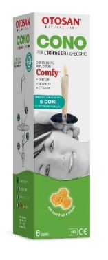 OTOSAN CONO IGIENE ORECCHIO+PROPOLI 6 PEZZI - Farmadillo