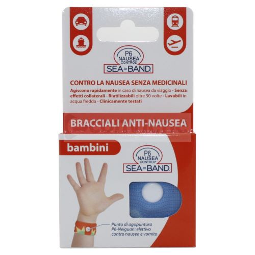BRACCIALE ANTI NAUSEA PER BAMBINI P6 NAUSEA CONTROL 2 PEZZI - Farmadillo