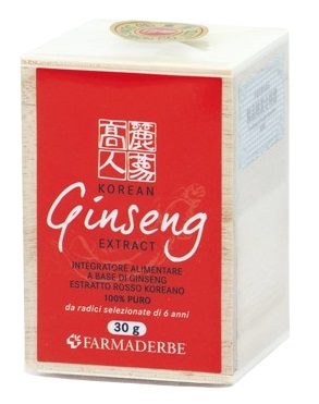 GINSENG KOREAN EXTRACT 30 G - Farmadillo