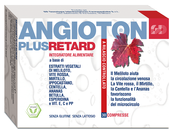 ANGIOTON PLUS RETARD 30 COMPRESSE - Farmadillo