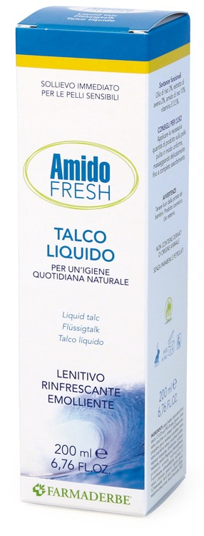 AMIDO FRESH TALCO LIQUIDO 200 ML - Farmadillo