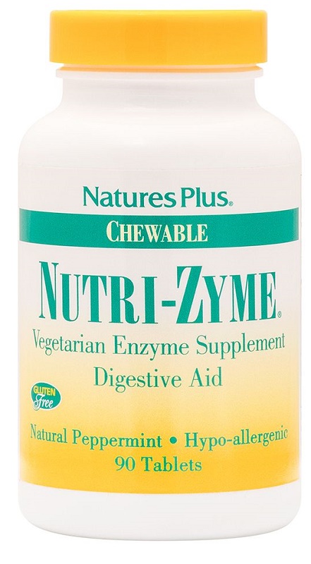 NUTRI ZYME ENZIMI 90 TAVOLETTE MASTICABILI - Farmadillo