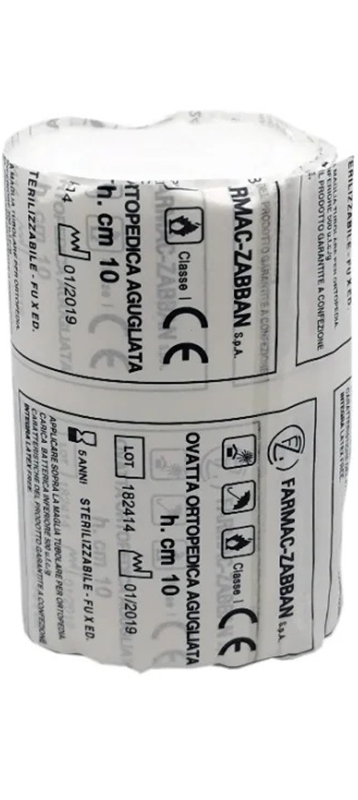 BENDA OVATTA AGUGLIATA 10X400 CM 1 PEZZO - Farmadillo