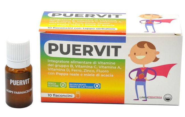 PUERVIT 10 FLACONCINI 10 ML - Farmadillo
