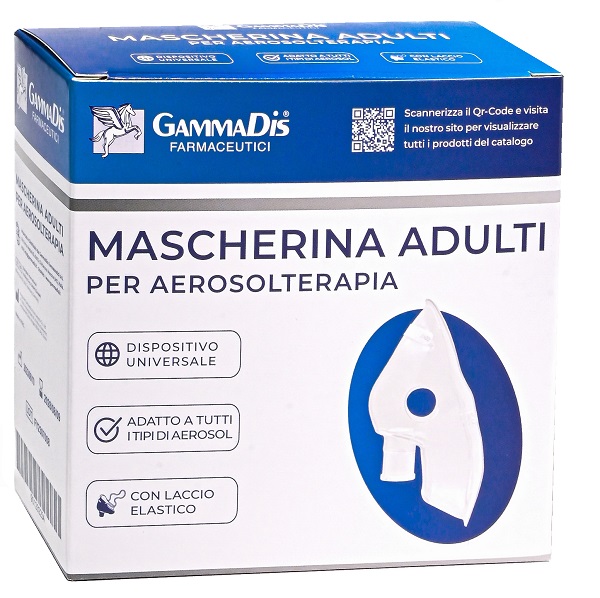 MASCHERINA IN PLASTICA UNIVERESALE AEROSOL GAMMADIS - Farmadillo