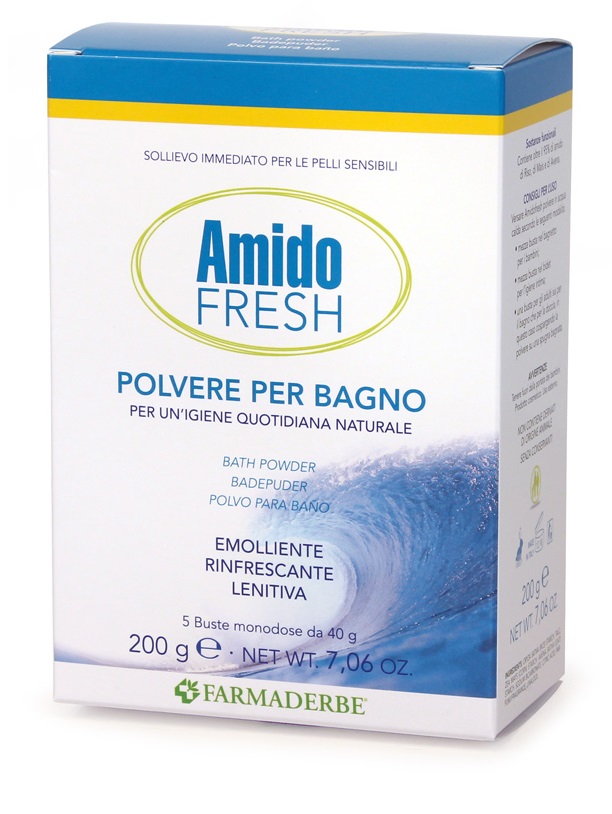 AMIDO FRESH POLVERE BAGNO 5 BUSTINE - Farmadillo