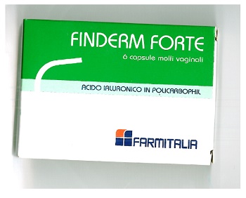 FINDERM FORTE CAPSULE MOLLI VAGINALI CONFEZIONE DA 6 PEZZI - Farmadillo