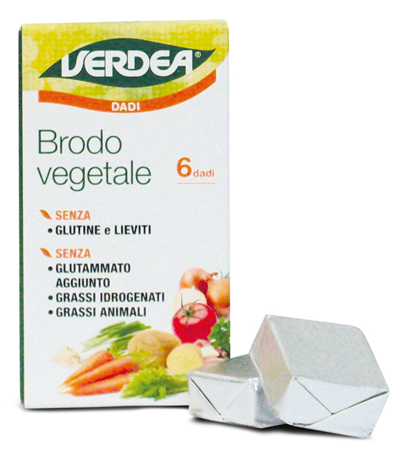 VERDEA BRODO 6 CUBETTI 10 G - Farmadillo