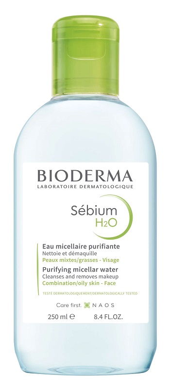 SEBIUM H2O ACQUA MICELLARE DETERGENTE PURIFICANTE 250 ML - Farmadillo