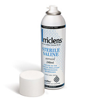 IRRICLENS SOLUZIONE SALINA SPRAY PER DETERSIONE FERITE 240 ML - Farmadillo