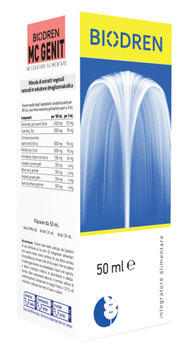 BIODREN MC GENIT SOLUZIONE IDROALCOLICA 50 ML - Farmadillo