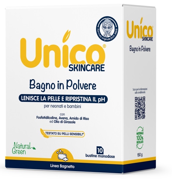 UNICO BAGNO NEON BAMBINI 10 BUSTINE 15 G - Farmadillo