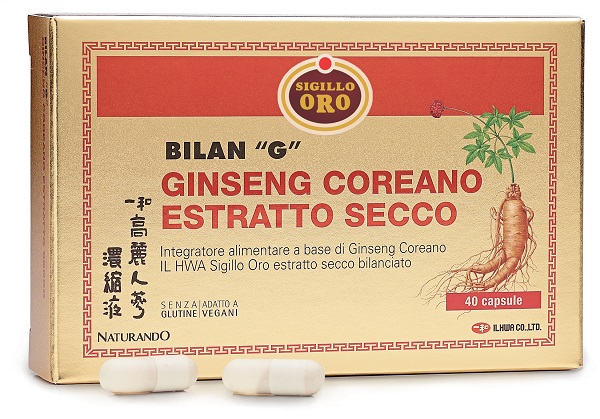 GINSENG BILAN-G 40 CAPSULE - Farmadillo