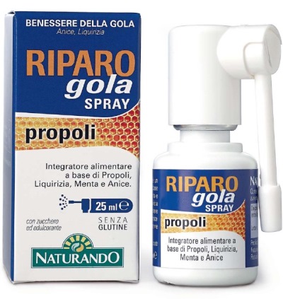 RIPARO GOLA SPRAY 25 ML - Farmadillo