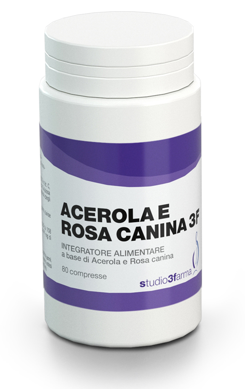ACEROLA E ROSA CAN 3F 80 COMPRESSE - Farmadillo