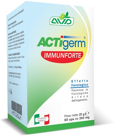 ACTIGERM IMMUNFORTE 60 CAPSULE - Farmadillo