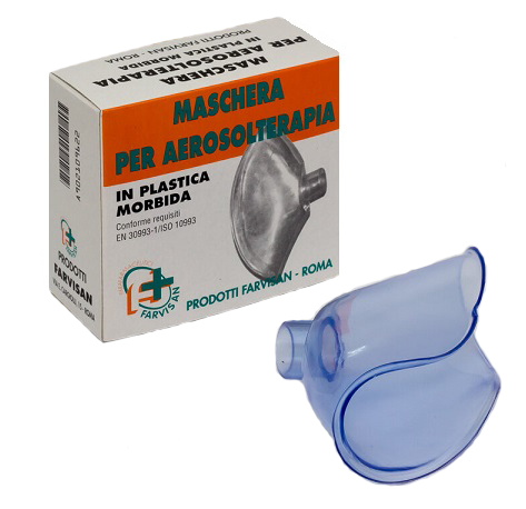 MASCHERA MORBIDA. RICAMBIO PER AEROSOLTERAPIA - Farmadillo