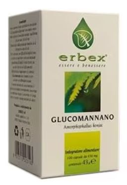 GLUCOMANNANO 100 CAPSULE 430MG - Farmadillo