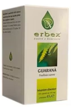 GUARANA 100 CAPSULE 430MG - Farmadillo