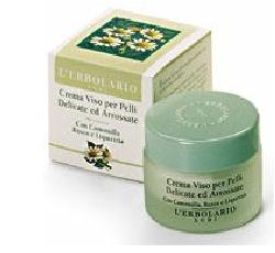 CREMA PELLI PER PELLI DELICATE ED ARROSSATE CON CAMOMILLA, RUSCO, LIQUIRIZIA E CERA D'ORZO 30 ML - Farmadillo
