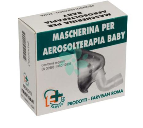MASCHERA PEDIATRICA. RICAMBIO PER AEROSOLTERAPIA - Farmadillo