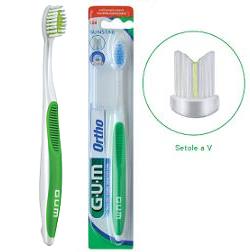 GUM ORTHO SPAZZOLINO ORTODONTICO - Farmadillo