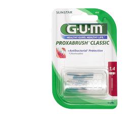 GUM PROXABRUSH CLASSIC 612 SCOVOLINO INTERDENTALE 8 PEZZI - Farmadillo