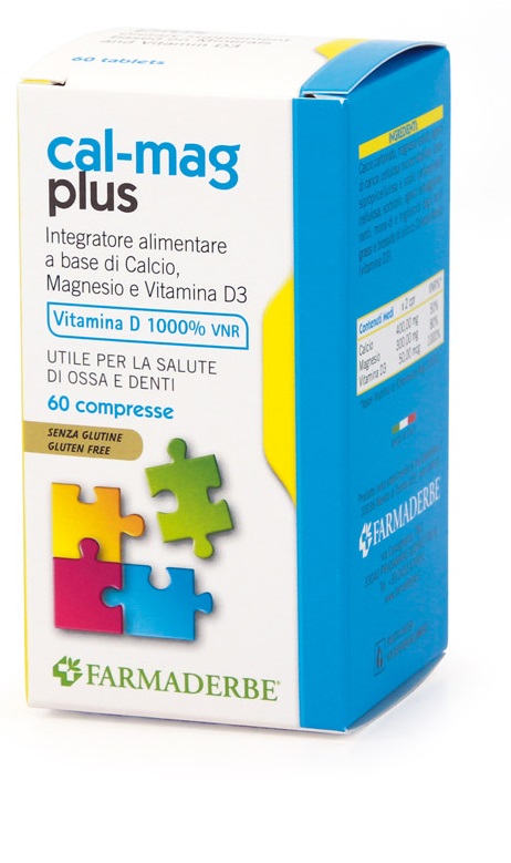 CAL MAG PLUS 60 COMPRESSE - Farmadillo