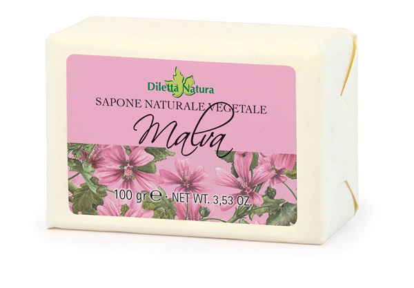 DILETTA N SAPONE MALVA 100 G - Farmadillo