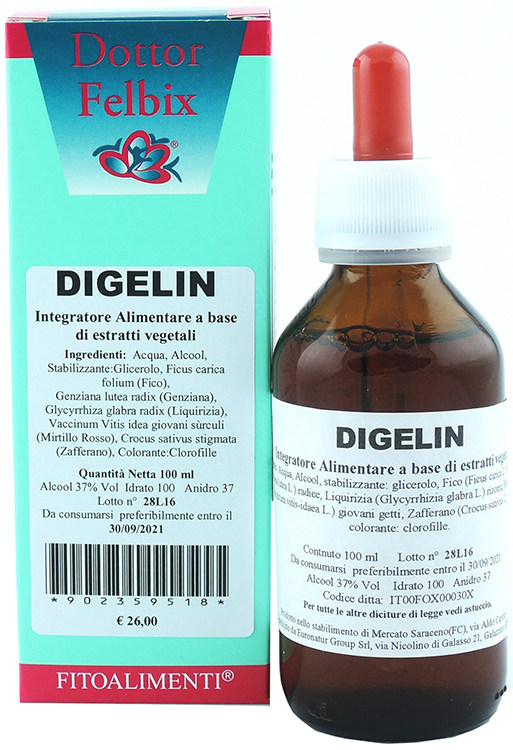 DIGELIN GOCCE 100 ML - Farmadillo