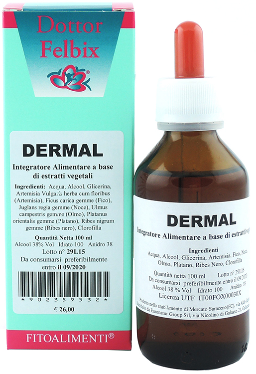 DERMAL GOCCE 100 ML - Farmadillo