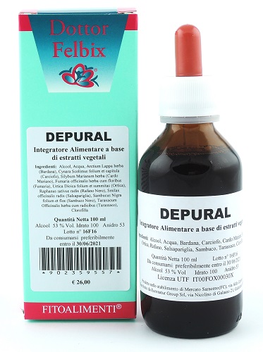 DEPURAL GOCCE 100 ML - Farmadillo