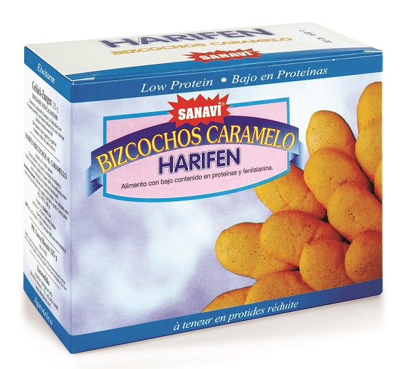 HARIFEN BISCOTTI CARAMELLO 125 G - Farmadillo