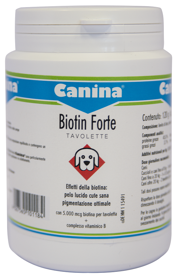 BIOTIN FORTE 120 TAVOLETTE - Farmadillo