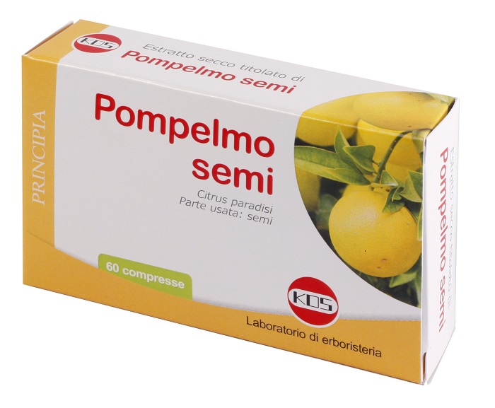 POMPELMO SEMI ESTRATTO SECCO 60 COMPRESSE - Farmadillo