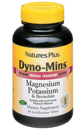 DYNO MINS MAGNESIO/POTASSIO BROMELAINA 90 TAVOLETTE - Farmadillo