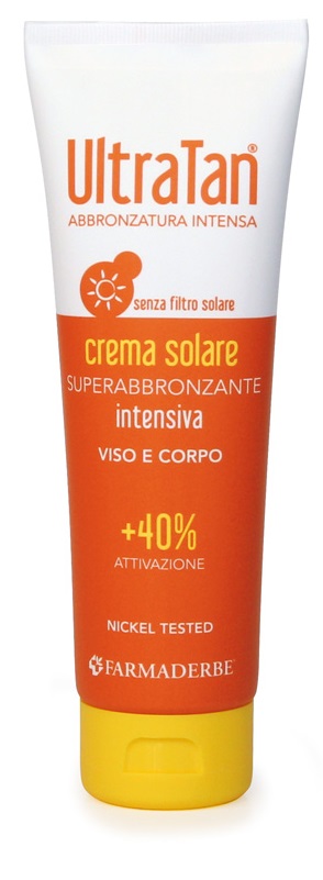 ULTRA TAN CREMA SOLARE SUPERABBRONZANTE INTENSIVA VISO & CORPO +40% ATTIVAZIONE 125 ML - Farmadillo